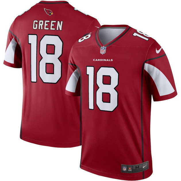 mens nike aj green cardinal arizona cardinals legend jersey